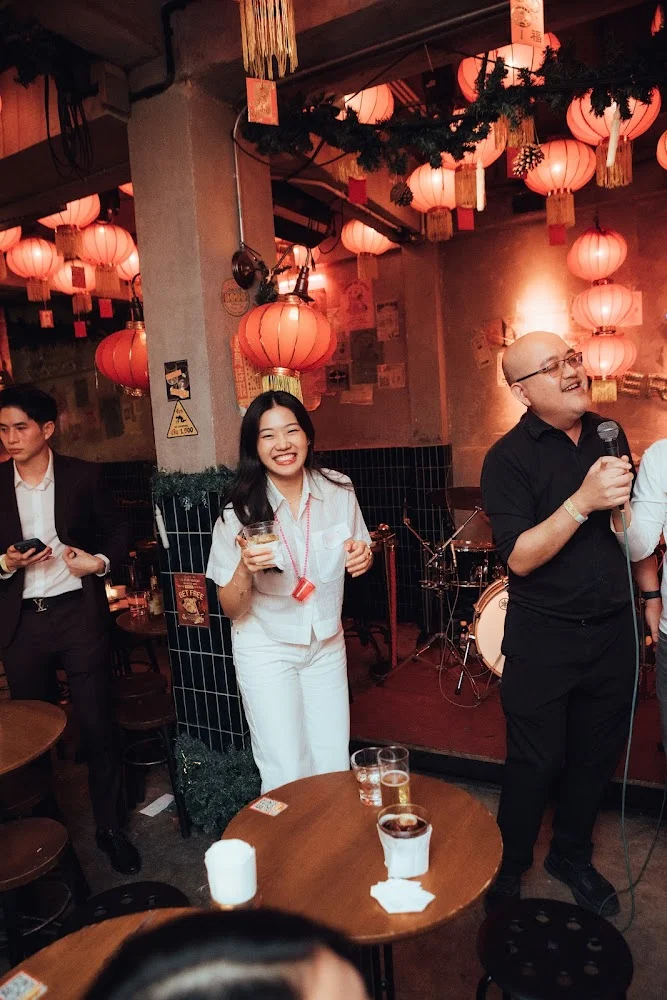 Networking party at Flow Society